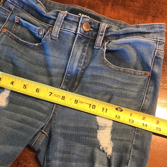 AERO High Rise Distressed Jegging - Picture 8 of 10